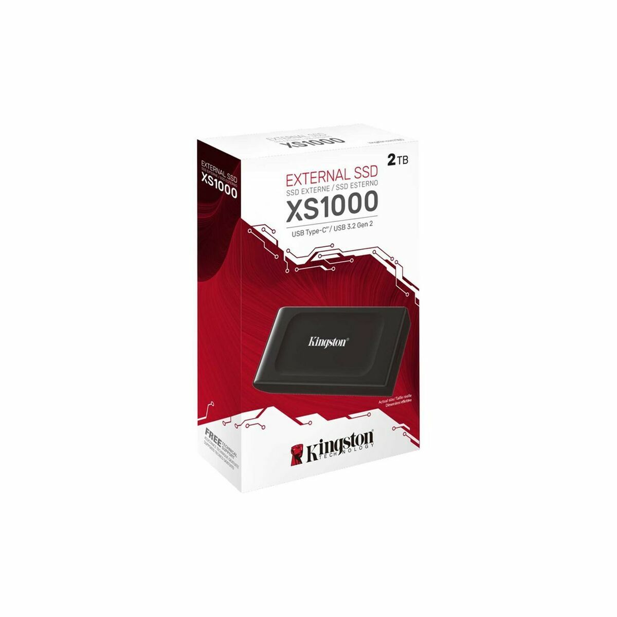 Prijenosni Hard Disk Kingston SXS1000/2000G 2 TB SSD